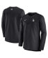 Men's Black Los Angeles Dodgers Authentic Collection Game Time Performance Half-Zip Top