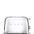 Фото #1 товара SMEG toaster TSF01SSEU (Stainless steel) - 2 slice(s) - Chrome - Plastic - Stainless steel - Buttons - Level - Rotary - China - 950 W