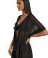 Women's Tie-Front Cover-Up Kaftan