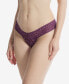 ფოტო #1 პროდუქტის Women's Leopard Low Rise Thong Panty 7J1051