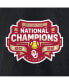 Фото #5 товара Women's Black Oklahoma Sooners 2022 NCAA Softball Women's College World Series Champions Strike V-Neck T-shirt