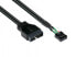Good Connections 5021-PST3 - 0.45 m - USB 2.0 - 480 Mbit/s - Black