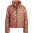 ADIDAS Farm Rio Padded jacket Hazy Copper / Fox Red / Mystery Brown, M - фото #4