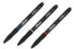 Фото #2 товара Sharpie S-Gel - Retractable gel pen - Black - Blue - Red - Black - Medium - 0.7 mm - Blister