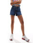 Фото #1 товара Lee Carol denim shorts in dark blue