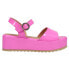 Фото #1 товара Dirty Laundry Jump Out Platform Womens Pink Casual Sandals GJUN21XWS-24Z