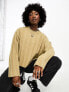 Weekday Fiona chunky knit jumper in oatmeal melange