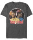 ფოტო #1 პროდუქტის Boys N The Hood Men's Back to Back Portrait Short Sleeve T- shirt