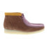 Фото #1 товара Clarks Wallabee Boot 26163074 Mens Brown Suede Lace Up Chukkas Boots