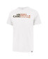 Фото #3 товара Men's White Arizona Cardinals Flag Script Franklin T-Shirt