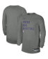 Men's and Women's Heather Gray Phoenix Suns 2023 Legend On-Court Practice long sleeve