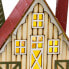 Новогоднее украшение Разноцветный Деревянный дом 14 x 9 x 14 cm