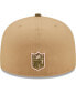 Фото #5 товара Men's Tan, Olive Cleveland Browns 60th Anniversary Saguaro 59FIFTY Fitted Hat