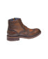 Фото #2 товара Men's Connelly Leather Wingtip Boots