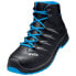 Фото #1 товара UVEX Arbeitsschutz 2 trend - Male - Adult - Safety shoes - Black - Blue - EUE - Lace-up closure