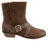 Фото #1 товара Softwalk Rayne S2057-069 Womens Brown Leather Zipper Casual Dress Boots 7.5