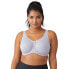 Фото #1 товара Wacoal 296125 Full Figure Underwire Sports Bra, Lilace Gray With Zephyr, 32G US