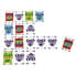 Фото #4 товара MERCURIO Take 6 Classical Edition 10 Cards To Play In One Of The 4 Rows Board Game