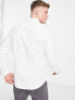 Фото #2 товара ASOS DESIGN slim fit oxford shirt in white