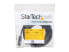 Фото #4 товара StarTech.com HDMIMM10FL 10 ft. Black Flat High Speed HDMI Cable with Ethernet Ma