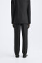 Wide-leg suit trousers