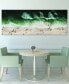 Фото #3 товара High Tide Frameless Free Floating Tempered Glass Panel Graphic Wall Art, 24" x 63" x 0.2"