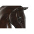 Decorative Figure Home ESPRIT Black Dark brown Horse 27 x 13 x 42,5 cm