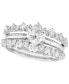 ფოტო #5 პროდუქტის Diamond Ring Guard Enhancer (1 ct. t.w.) in 14k White Gold