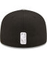 Фото #5 товара Men's Black and Gray Philadelphia 76ers Two-Tone Color Pack 59FIFTY Fitted Hat