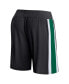 Фото #2 товара Men's Black, Kelly Green Boston Celtics Referee Iconic Mesh Shorts
