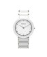 Ladies Ceramic Bezel and Smooth Link Watch