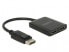 Фото #1 товара Delock 87769 - DisplayPort - 2x HDMI - 3840 x 2160 pixels - Black - Plastic - 1.4/2.2