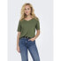 ფოტო #1 პროდუქტის ONLY Elise short sleeve v neck T-shirt