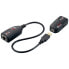 Фото #1 товара LogiLink UA0207, Wired, USB, Ethernet, 480 Mbit/s, Black