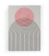 Фото #1 товара Картина Surdic Leinwand 60x40 Розовая геометрия