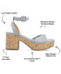 ფოტო #6 პროდუქტის Women's Eianna Platform Sandals