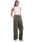 ფოტო #7 პროდუქტის Women's Claire High Rise Utility Cotton Cargo Pants