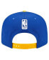 Фото #4 товара Men's Royal, Gold Golden State Warriors Official Team Color 2Tone 9FIFTY Snapback Hat