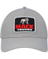 Men's Gray Mack Trucks Super Tech Valin Trucker Snapback Hat