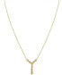 ფოტო #3 პროდუქტის Energy Diamond Lariat Necklace (1/4 ct. t.w.) in 14k White or Yellow Gold