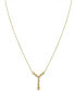 Energy Diamond Lariat Necklace (1/4 ct. t.w.) in 14k White or Yellow Gold