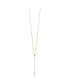 ფოტო #2 პროდუქტის 14K Yellow Gold Polished Rosary Pendant Necklace 24"