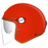 Элегантный мотошлем для мотоциклистов NEXX X.G30 Clubhouse Open Face Helmet Orange Brick, M - фото #2