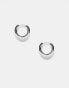 Фото #1 товара Jack & Jones 2 pack silver plated hoop earrings