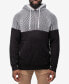 Фото #1 товара Men's Color Blocked Hooded Sweater