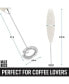 Фото #8 товара Milk Boss Milk Frother for Coffee With Batteries Included