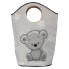 Wäsche/Spielzeugkorb Grey Teddy