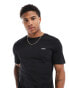 Фото #3 товара Hugo Dero small logo t-shirt in black - BLACK