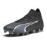 Puma Ultra Pro Firm GroundAg Soccer Cleats Mens Black Sneakers Athletic Shoes 10