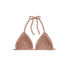 Фото #5 товара Juniors' Crochet Triangle Bikini Top - Xhilaration™ Light Pink size M (4-6)